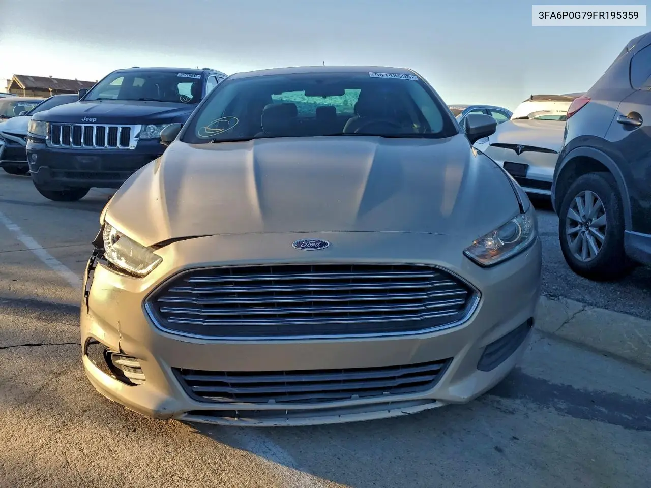 3FA6P0G79FR195359 2015 Ford Fusion S