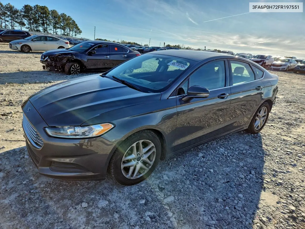 3FA6P0H72FR197551 2015 Ford Fusion Se