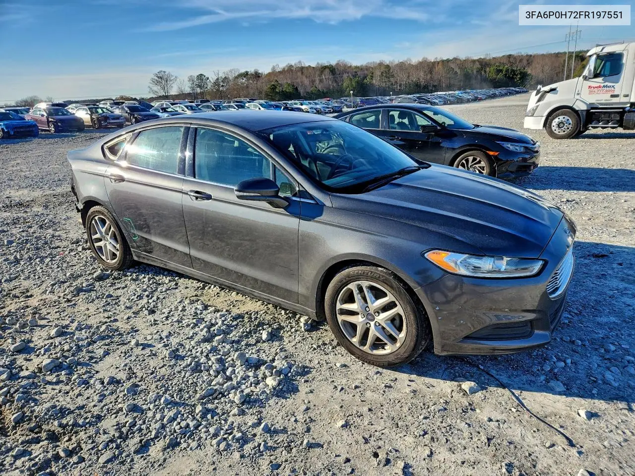 3FA6P0H72FR197551 2015 Ford Fusion Se