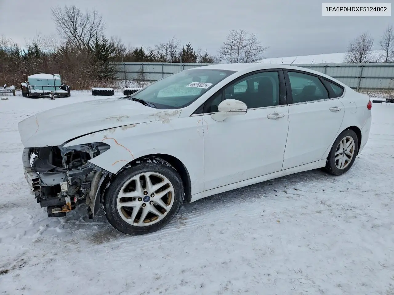 1FA6P0HDXF5124002 2015 Ford Fusion Se
