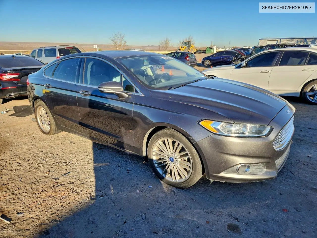 3FA6P0HD2FR281097 2015 Ford Fusion Se
