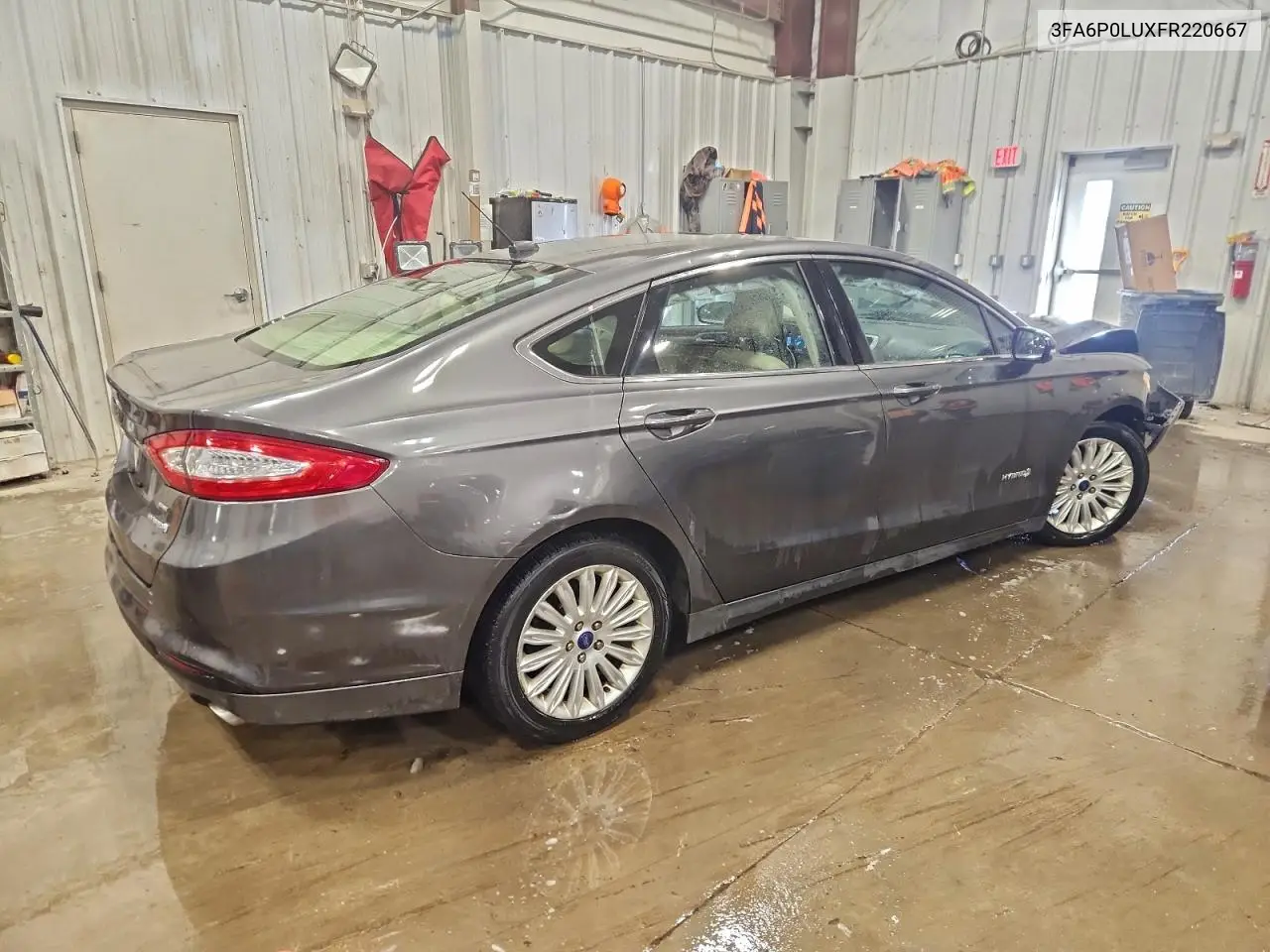 3FA6P0LUXFR220667 2015 Ford Fusion Se Hybrid