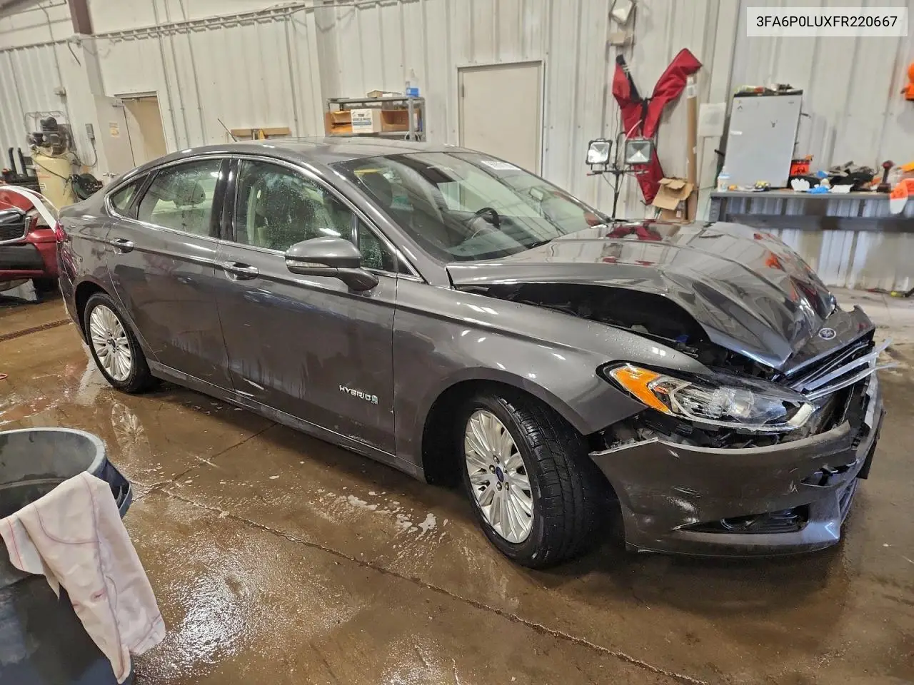 3FA6P0LUXFR220667 2015 Ford Fusion Se Hybrid