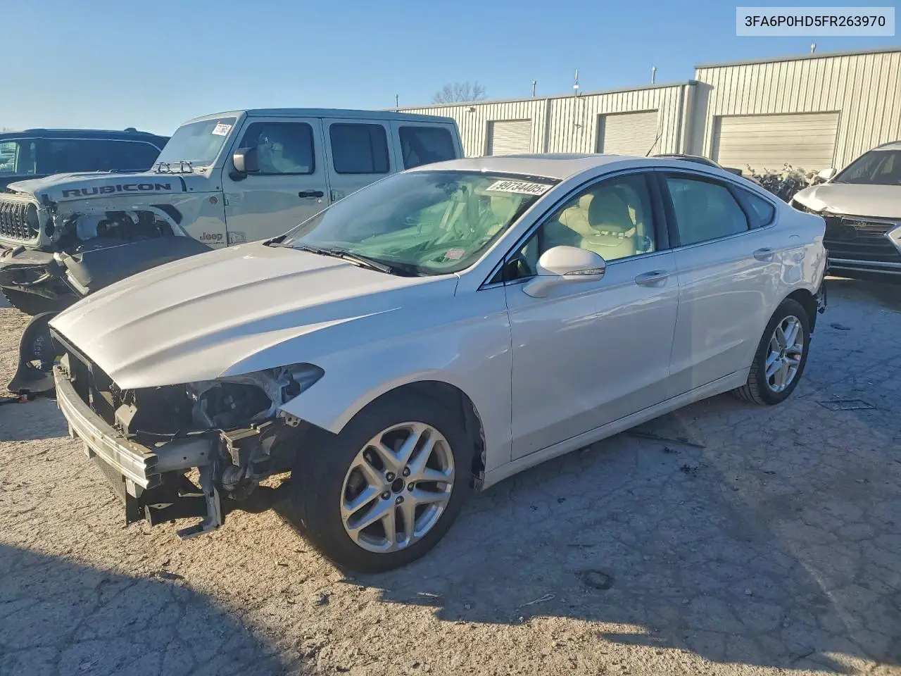 3FA6P0HD5FR263970 2015 Ford Fusion Se
