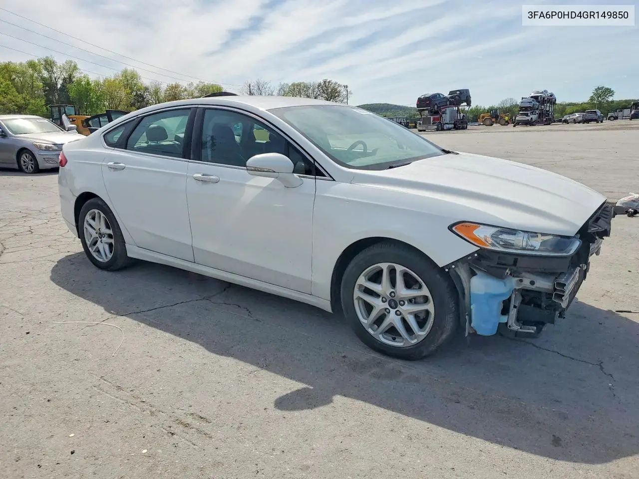 3FA6P0HD4GR149850 2016 Ford Fusion Se