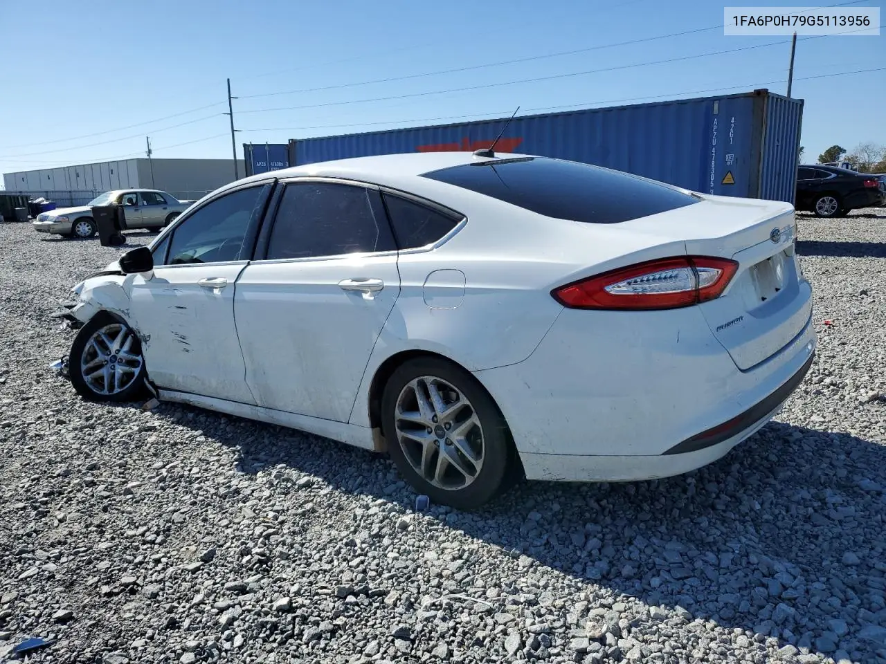 1FA6P0H79G5113956 2016 Ford Fusion Se