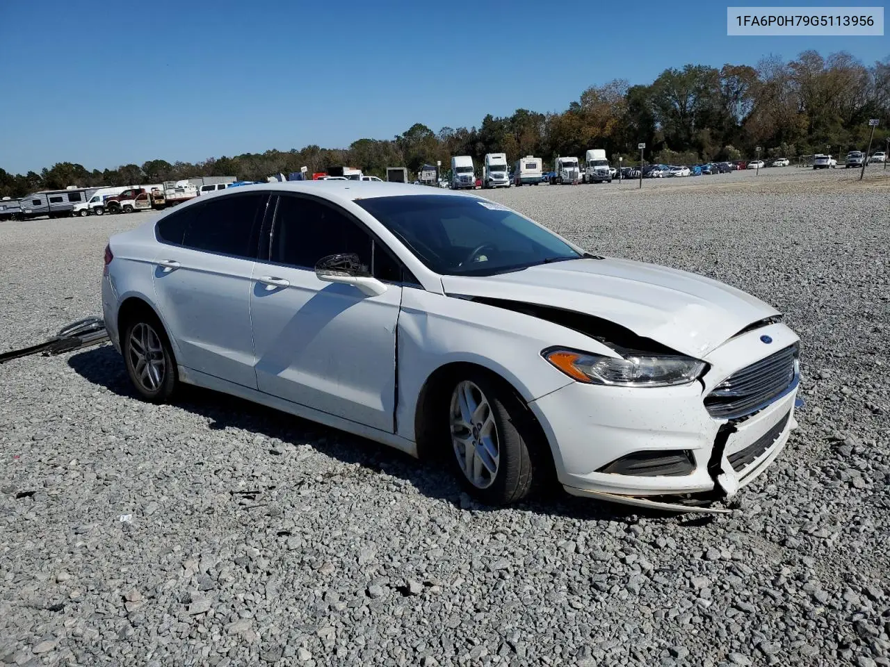 1FA6P0H79G5113956 2016 Ford Fusion Se