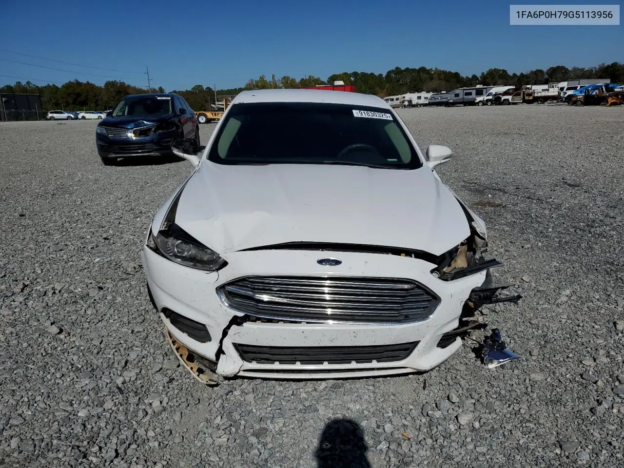 1FA6P0H79G5113956 2016 Ford Fusion Se