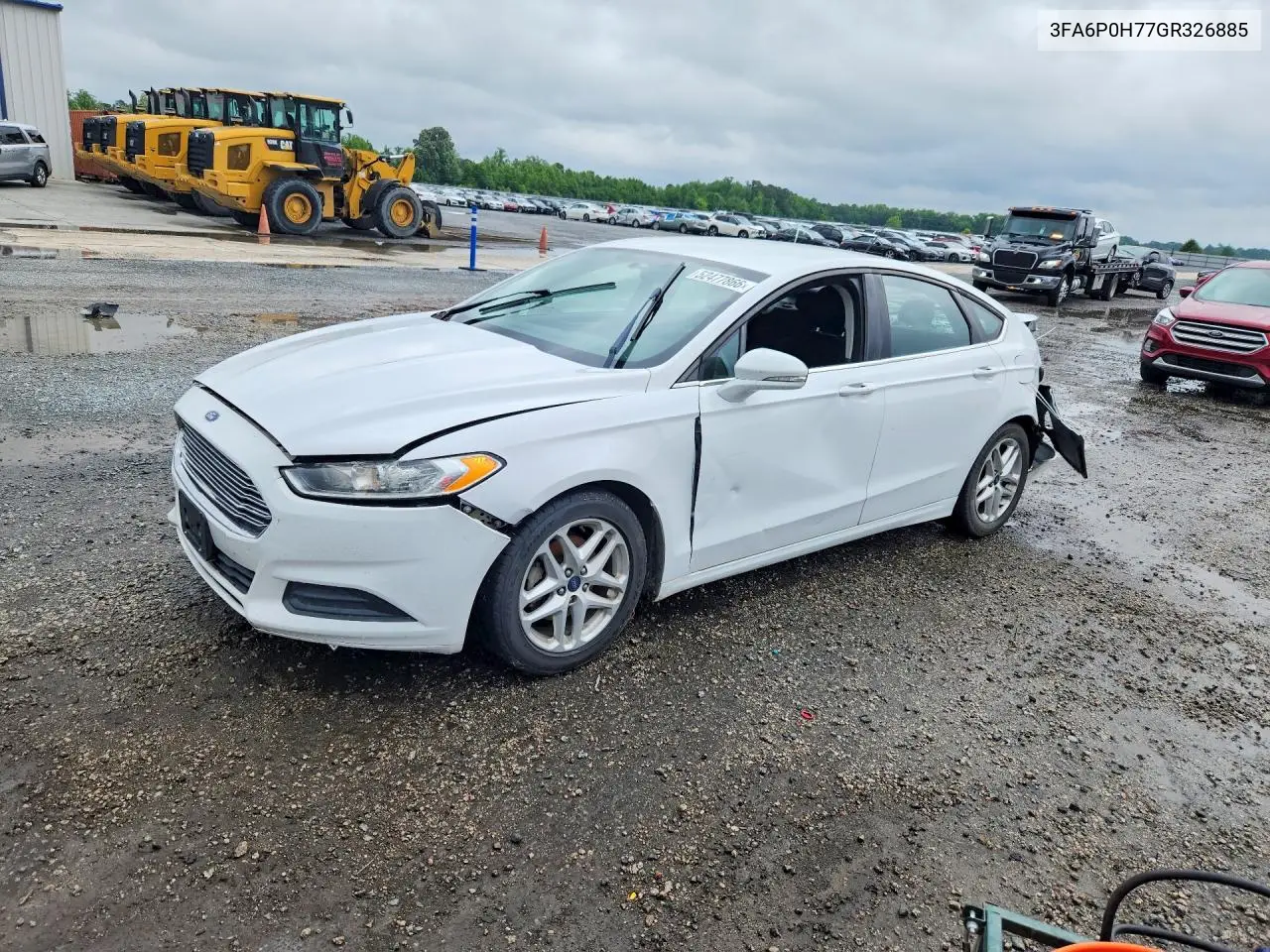 3FA6P0H77GR326885 2016 Ford Fusion Se