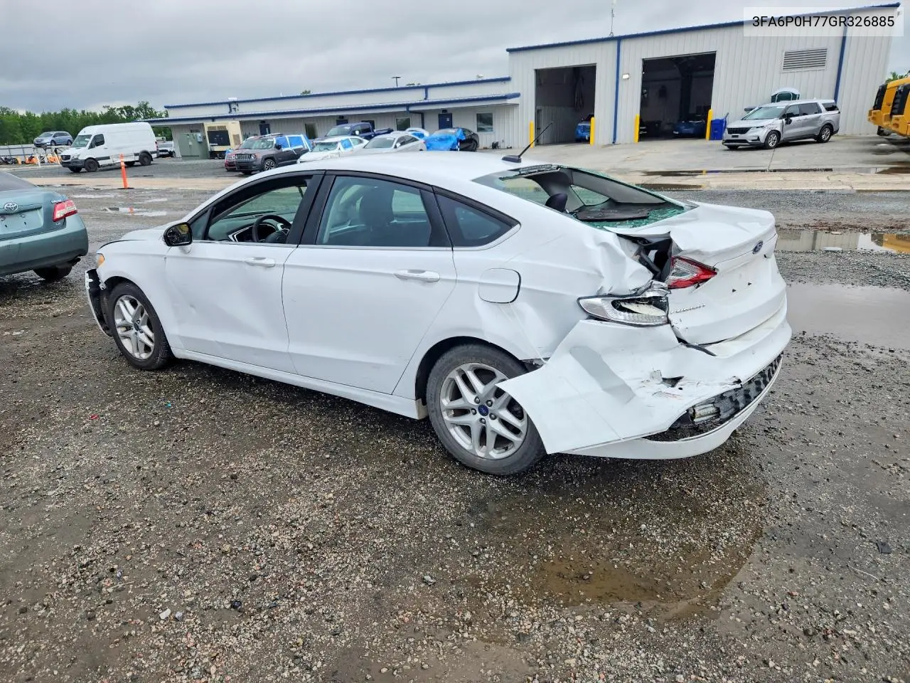 3FA6P0H77GR326885 2016 Ford Fusion Se