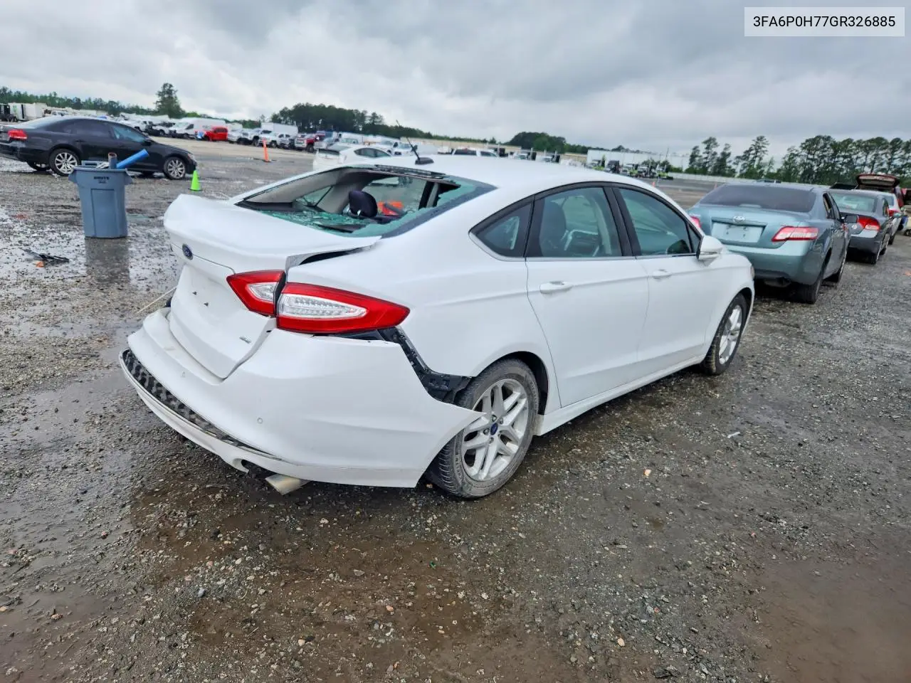 3FA6P0H77GR326885 2016 Ford Fusion Se