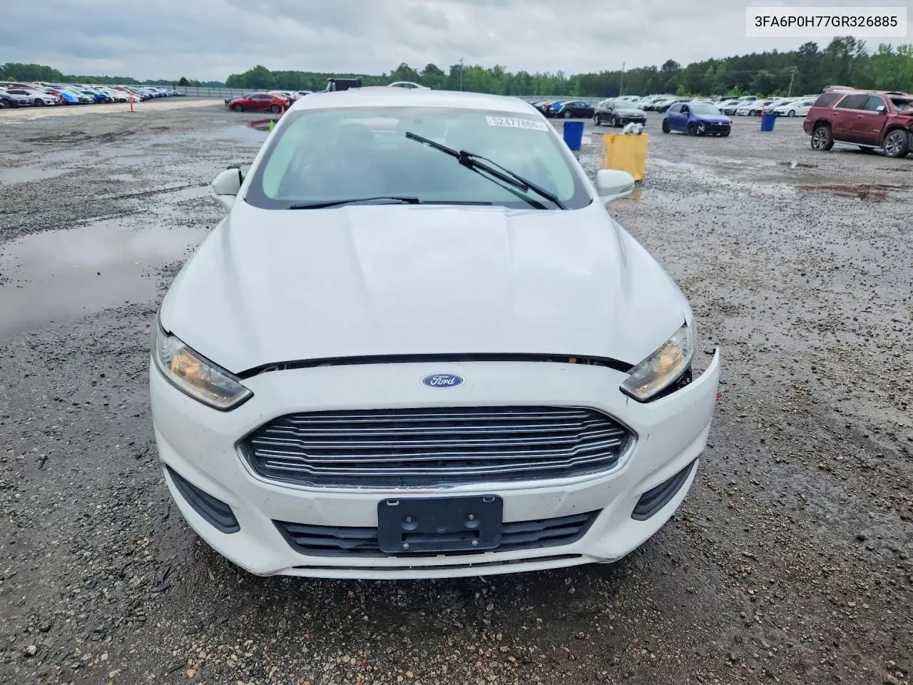 3FA6P0H77GR326885 2016 Ford Fusion Se