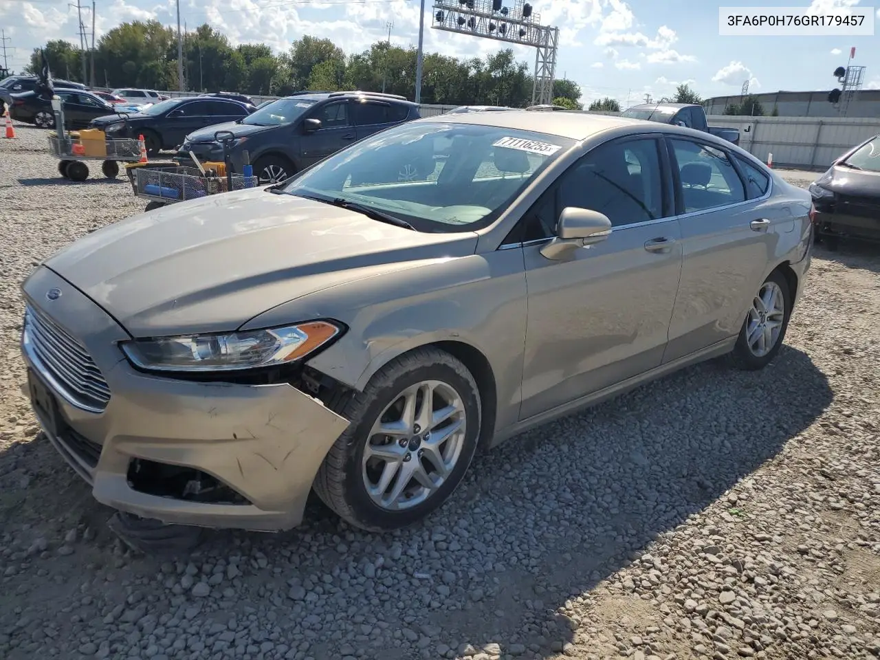 3FA6P0H76GR179457 2016 Ford Fusion Se