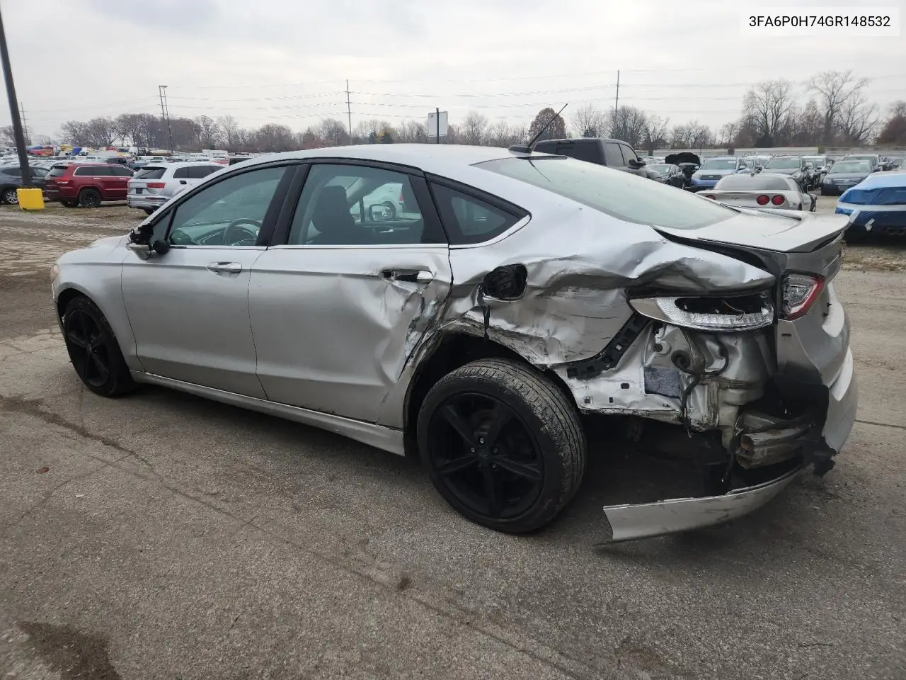 3FA6P0H74GR148532 2016 Ford Fusion Se
