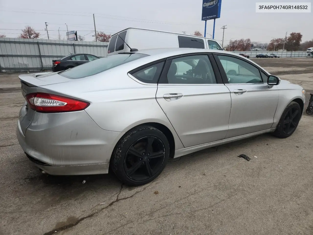 3FA6P0H74GR148532 2016 Ford Fusion Se