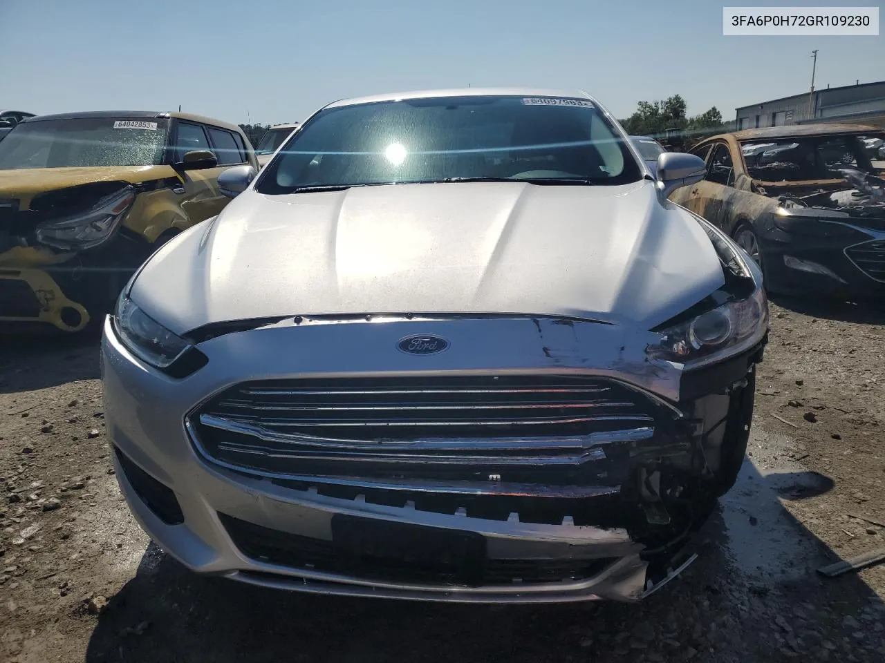 3FA6P0H72GR109230 2016 Ford Fusion Se