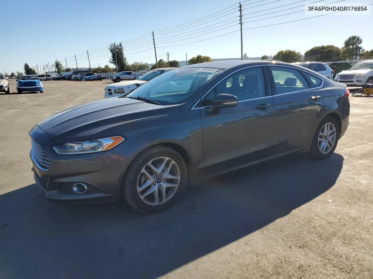 3FA6P0HD4GR176854 2016 Ford Fusion Se