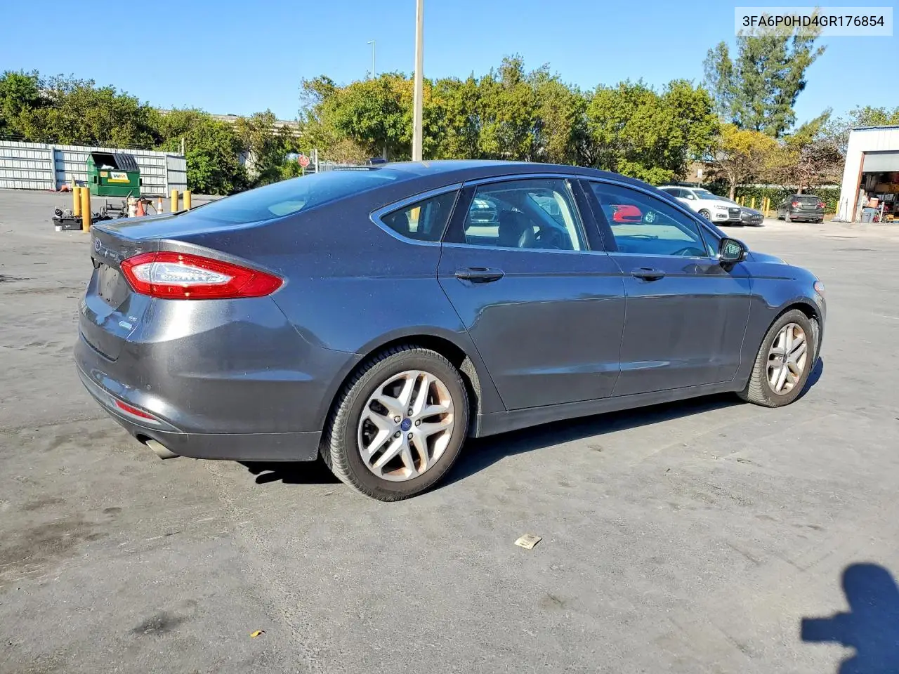 3FA6P0HD4GR176854 2016 Ford Fusion Se