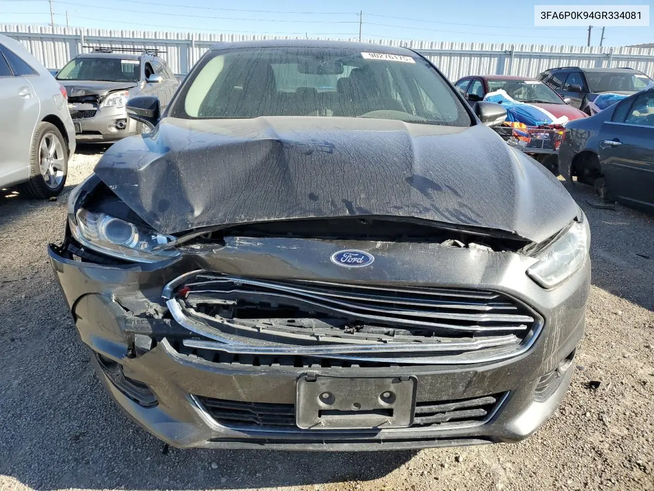 3FA6P0K94GR334081 2016 Ford Fusion Titanium
