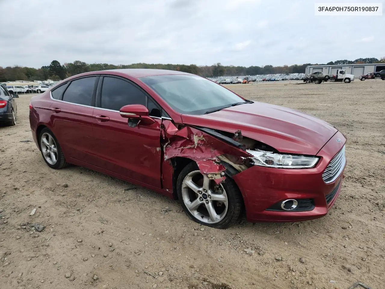 3FA6P0H75GR190837 2016 Ford Fusion Se