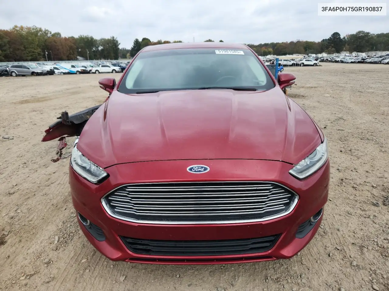 3FA6P0H75GR190837 2016 Ford Fusion Se
