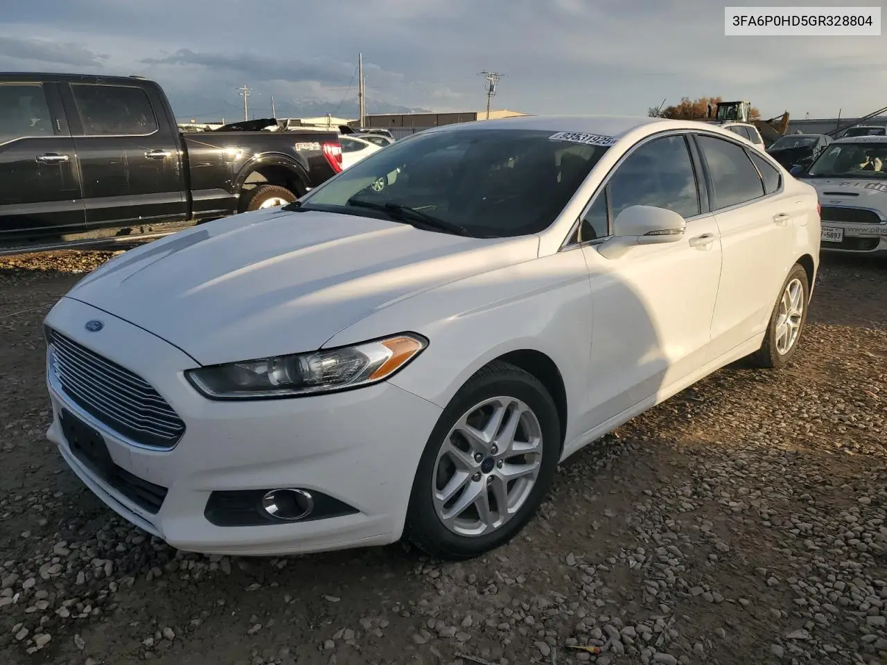 3FA6P0HD5GR328804 2016 Ford Fusion Se