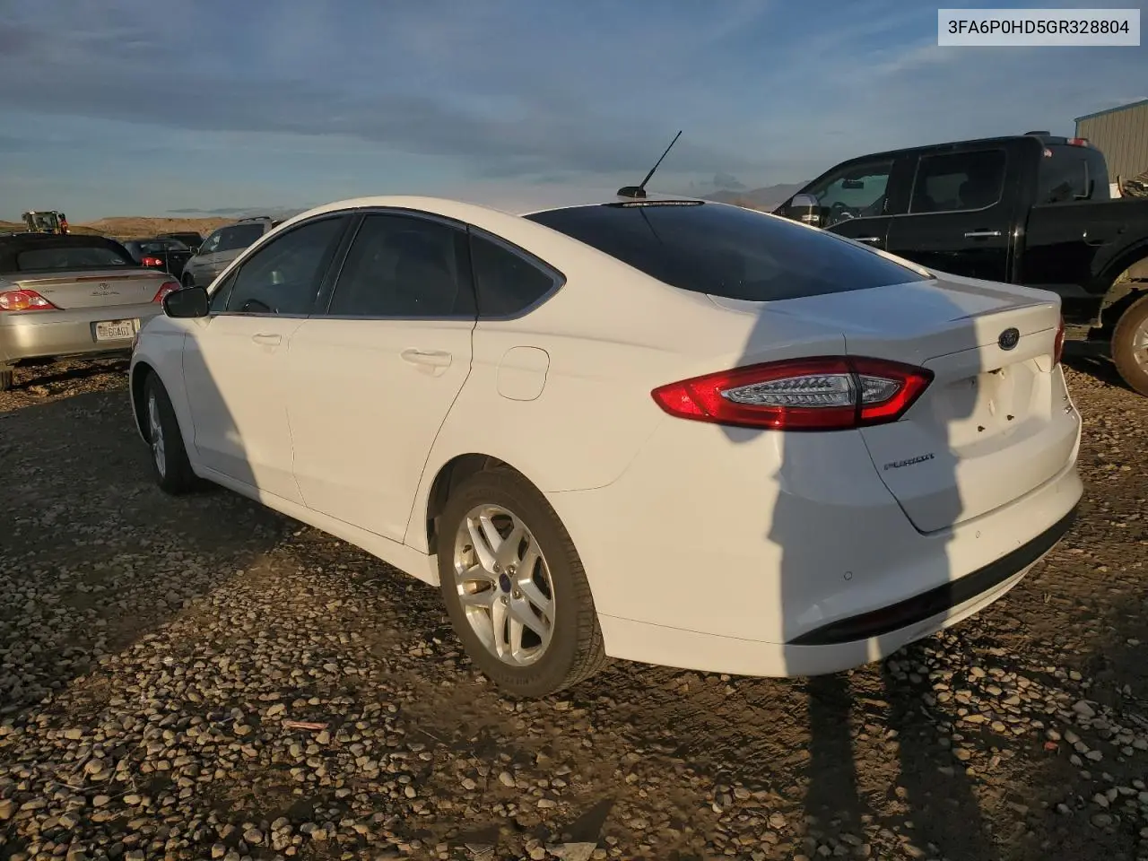 3FA6P0HD5GR328804 2016 Ford Fusion Se