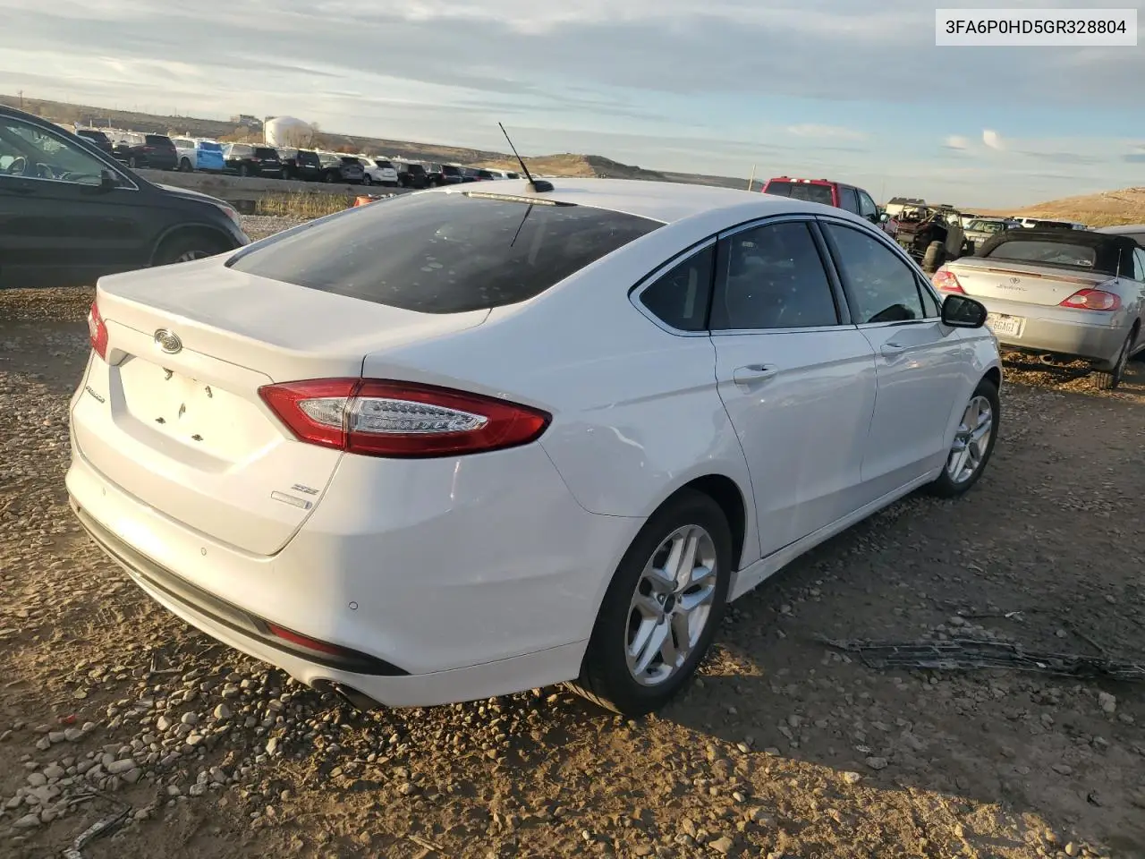 3FA6P0HD5GR328804 2016 Ford Fusion Se