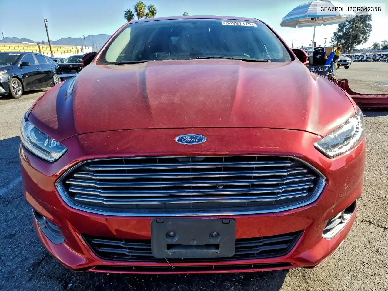 3FA6P0LU2GR342358 2016 Ford Fusion Se Hybrid