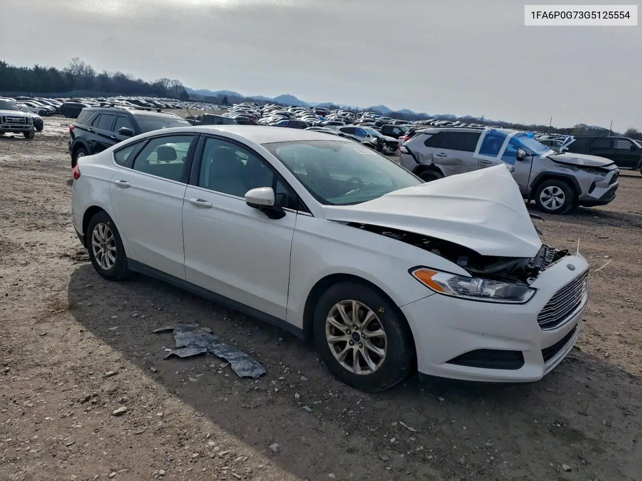 1FA6P0G73G5125554 2016 Ford Fusion S