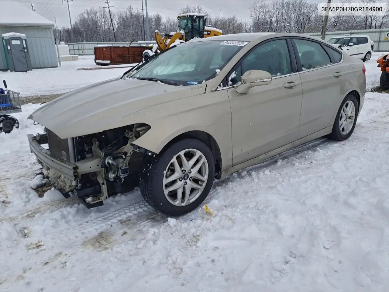 3FA6P0H70GR184900 2016 Ford Fusion Se