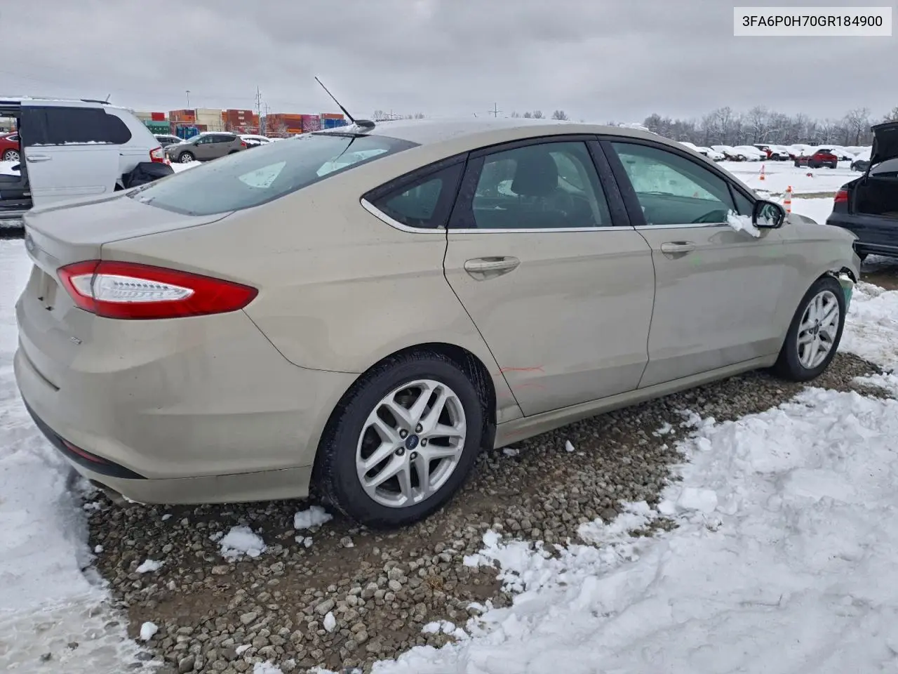 3FA6P0H70GR184900 2016 Ford Fusion Se