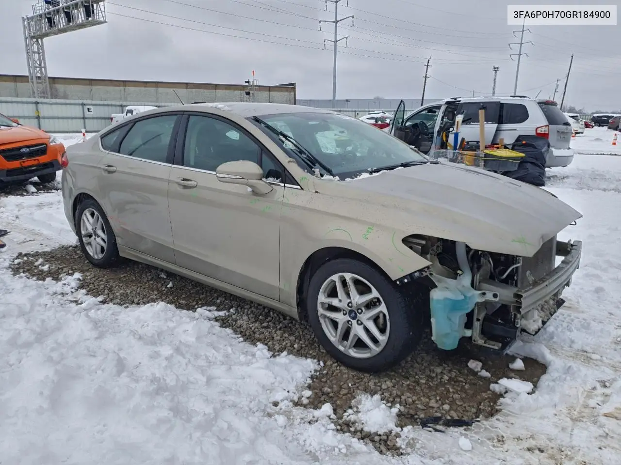 3FA6P0H70GR184900 2016 Ford Fusion Se