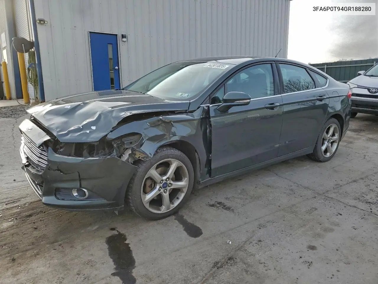 3FA6P0T94GR188280 2016 Ford Fusion Se Awd