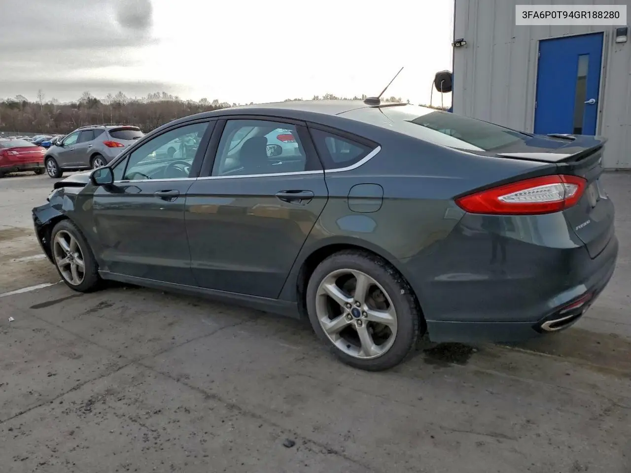 3FA6P0T94GR188280 2016 Ford Fusion Se Awd