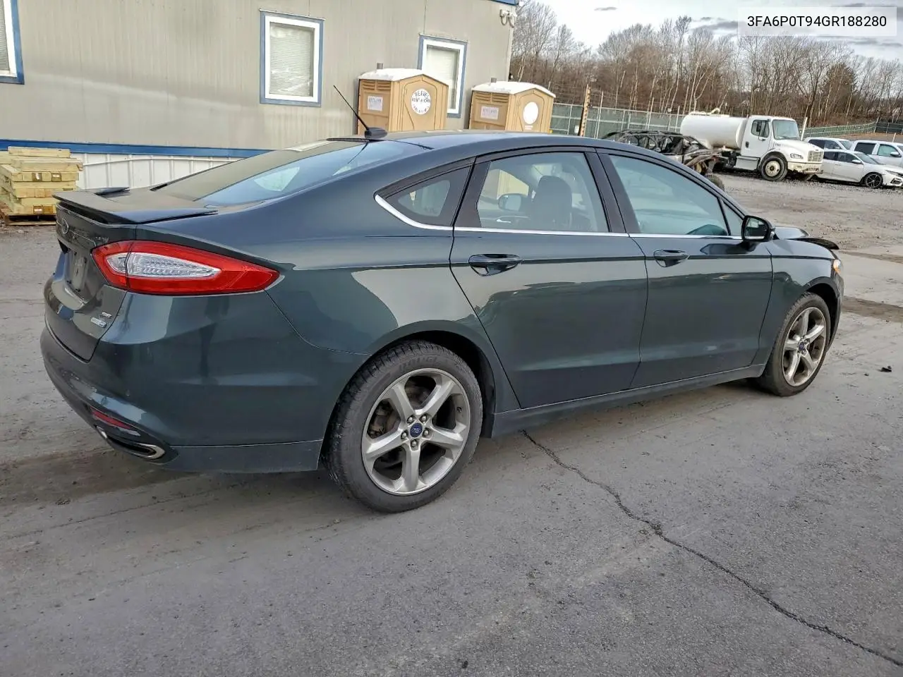 3FA6P0T94GR188280 2016 Ford Fusion Se Awd