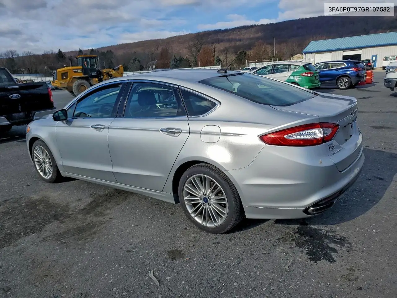 3FA6P0T97GR107532 2016 Ford Fusion Se