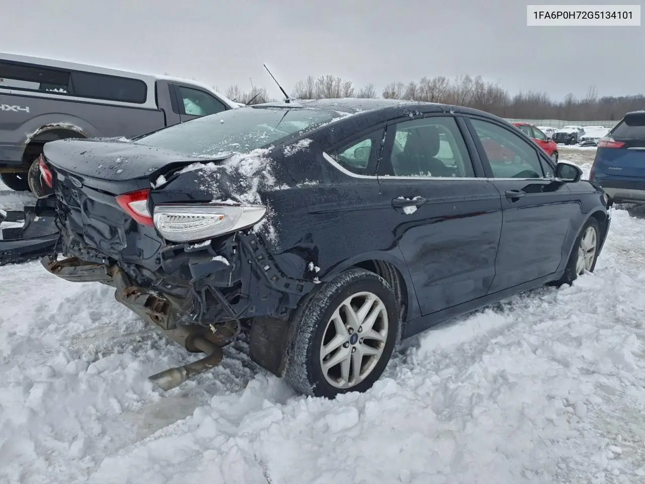 1FA6P0H72G5134101 2016 Ford Fusion Se