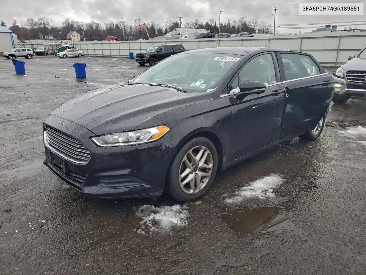 3FA6P0H74GR189551 2016 Ford Fusion Se
