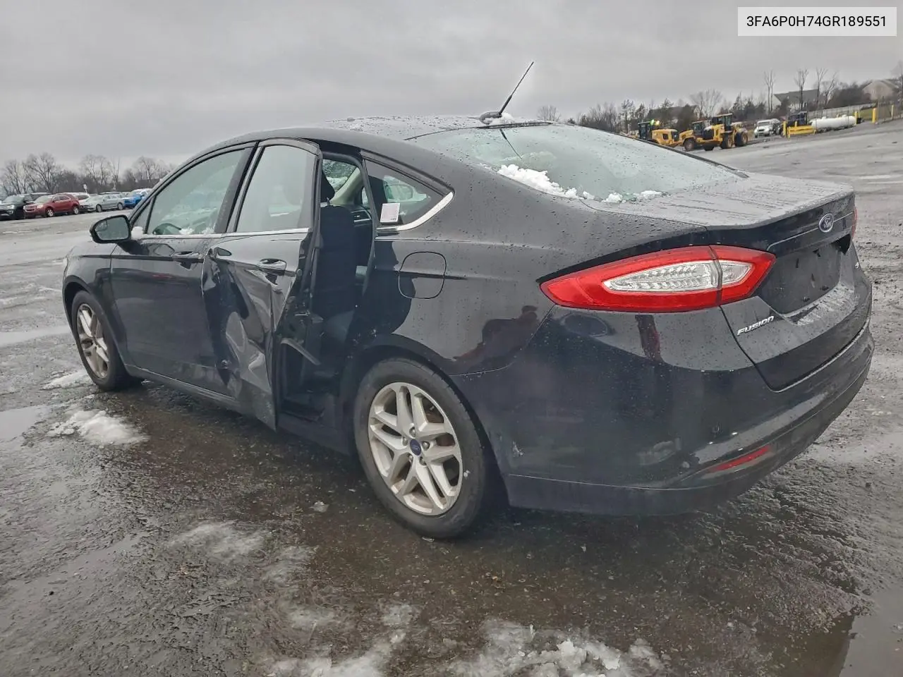 3FA6P0H74GR189551 2016 Ford Fusion Se