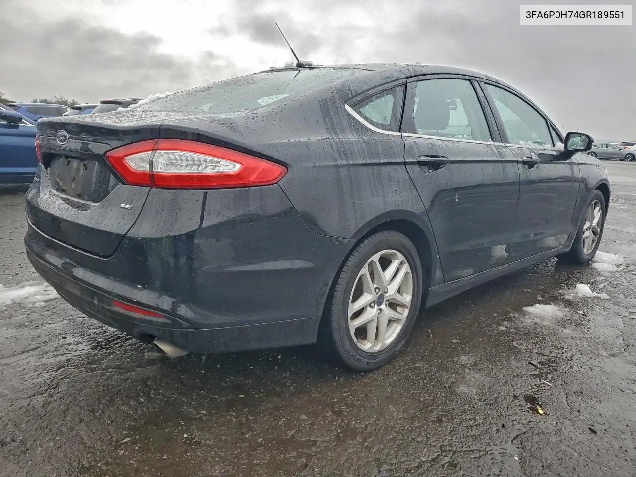 3FA6P0H74GR189551 2016 Ford Fusion Se