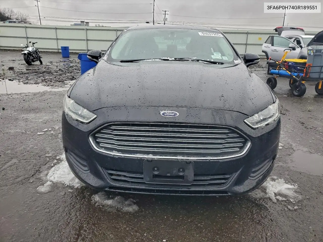 3FA6P0H74GR189551 2016 Ford Fusion Se