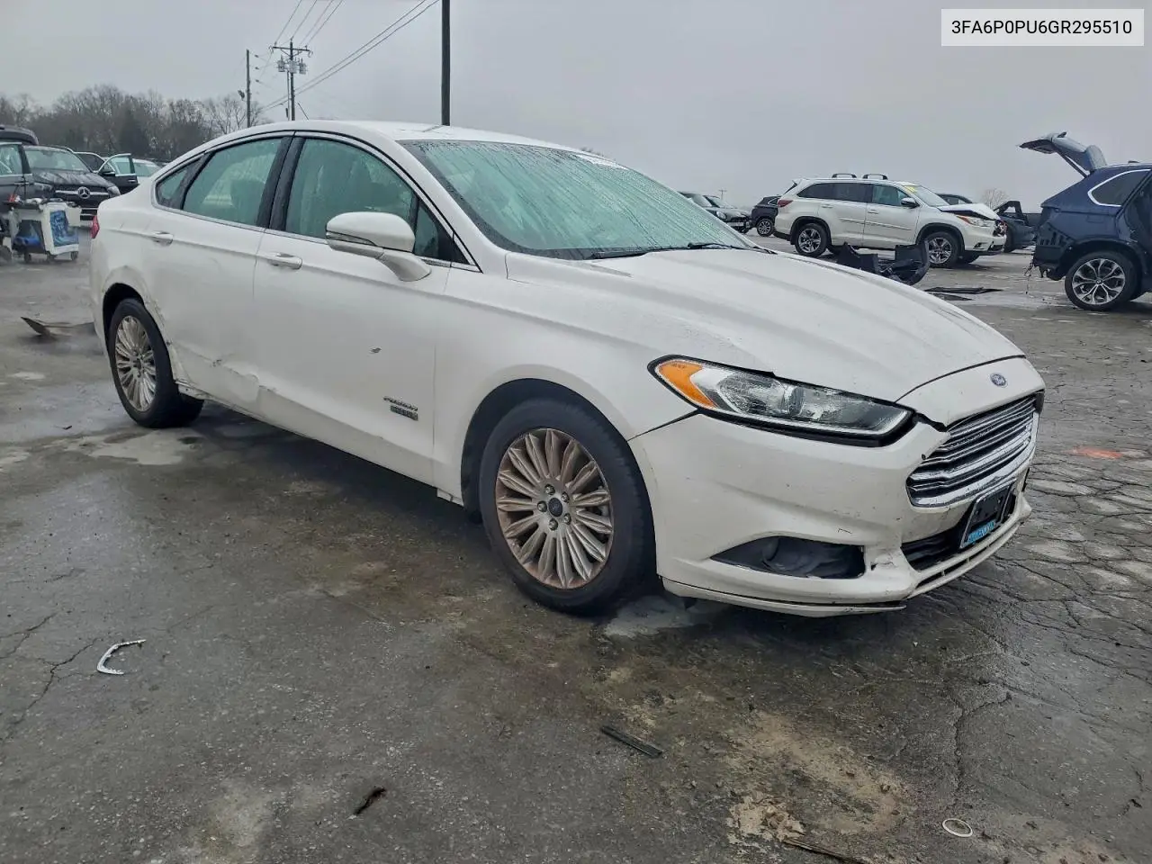 3FA6P0PU6GR295510 2016 Ford Fusion Se Phev