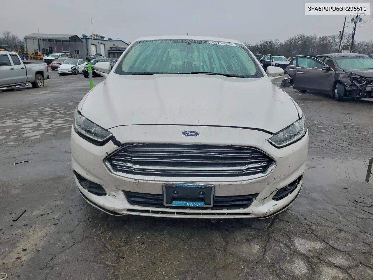 3FA6P0PU6GR295510 2016 Ford Fusion Se Phev