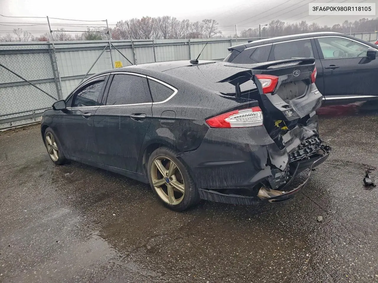 3FA6P0K98GR118105 2016 Ford Fusion Titanium