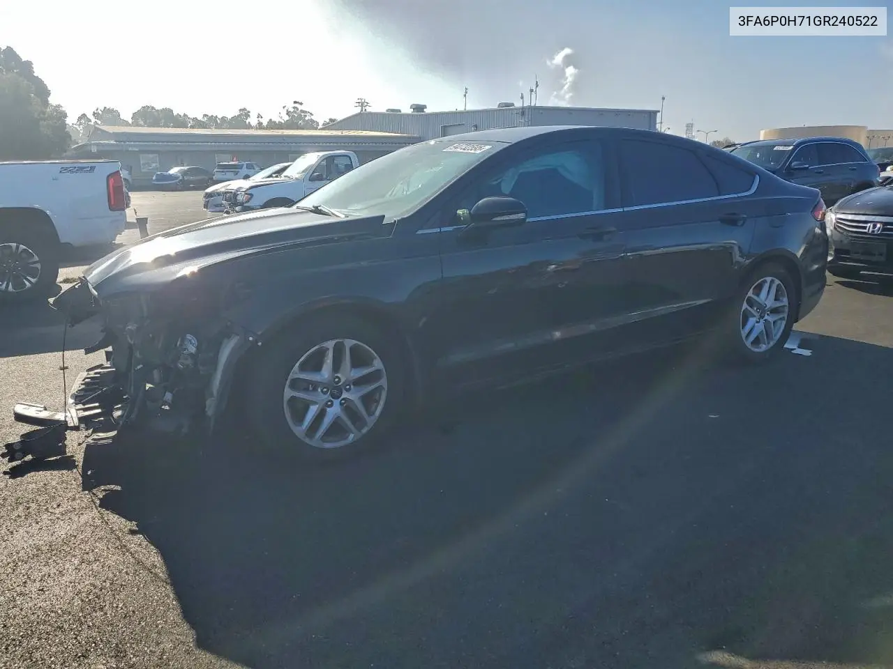 3FA6P0H71GR240522 2016 Ford Fusion Se