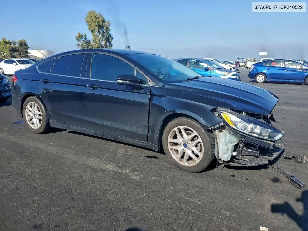 3FA6P0H71GR240522 2016 Ford Fusion Se