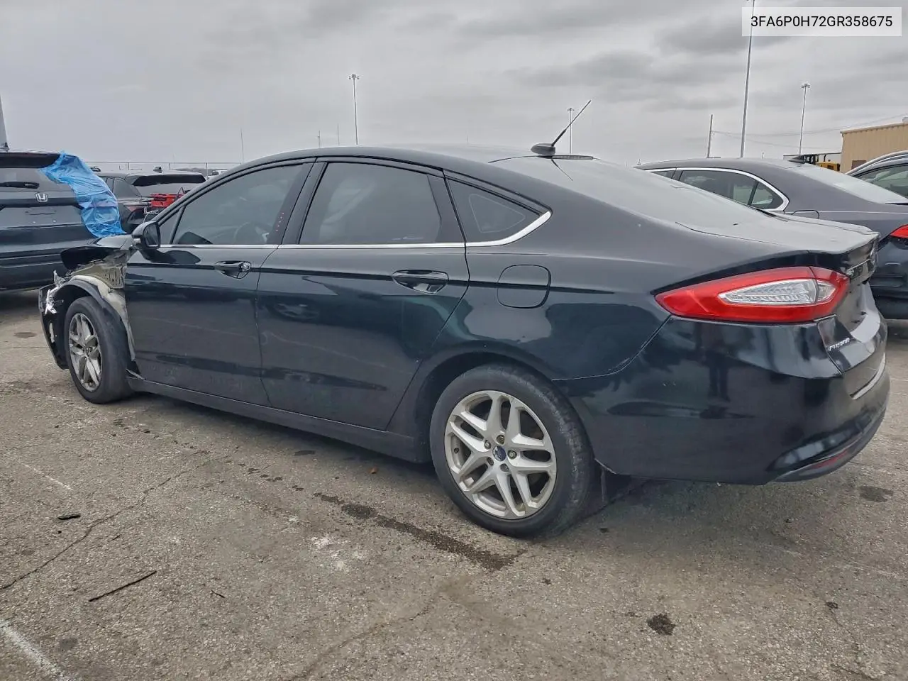 3FA6P0H72GR358675 2016 Ford Fusion Se