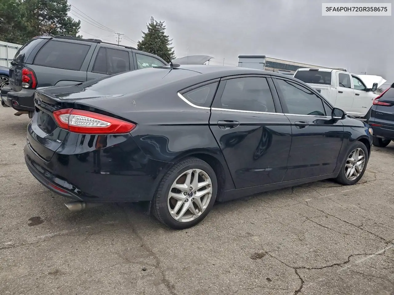 3FA6P0H72GR358675 2016 Ford Fusion Se
