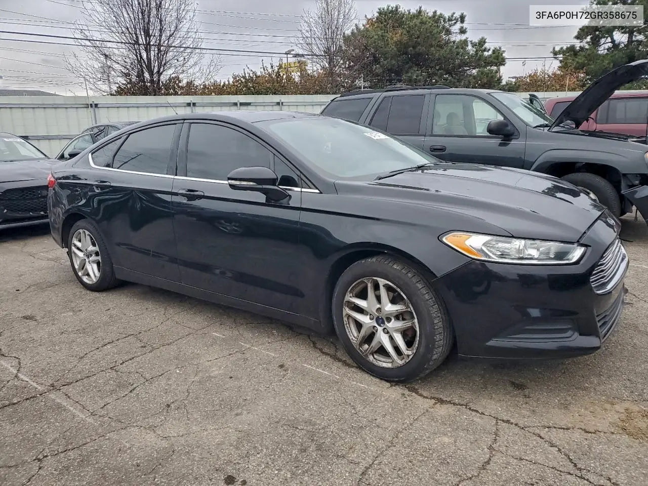 3FA6P0H72GR358675 2016 Ford Fusion Se